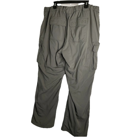 Deluth Trading Company 2XL x 32 Fleece Lined Cargo Utility Pants Straight Leg - Picture 2 of 7